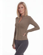 Women’s Full-Zip Training Jacket with Thumb Holes
