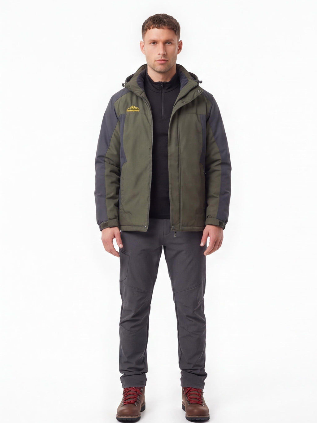 Insulated Winter Hiking Jacket with Weather Protection
