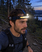 Rechargeable Dual-Beam Motion-Sensor Headlamp