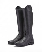Tall Equestrian Riding Boots with Back Zipper