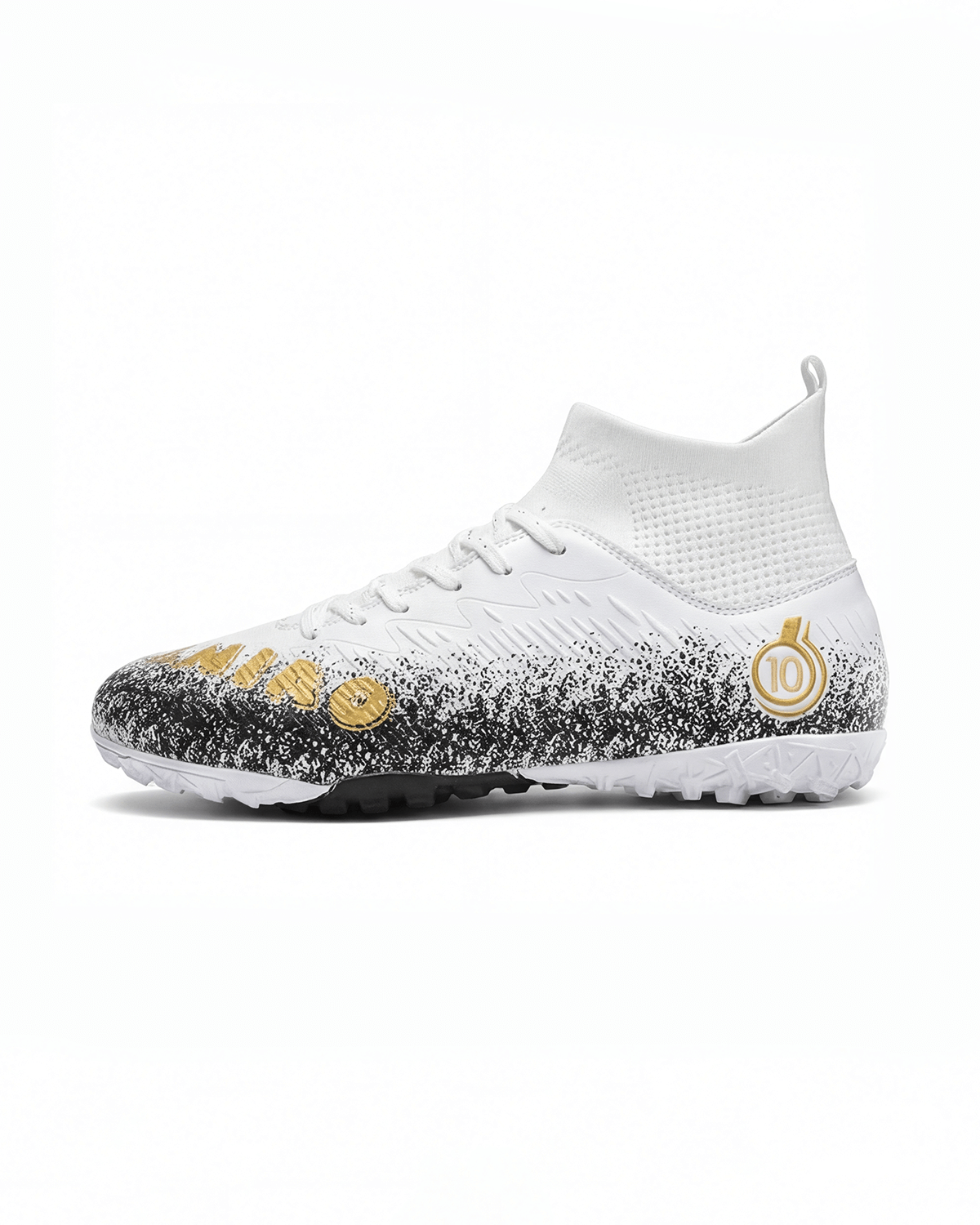 Soccer Turf Cleats with Sock Collar and Lugs