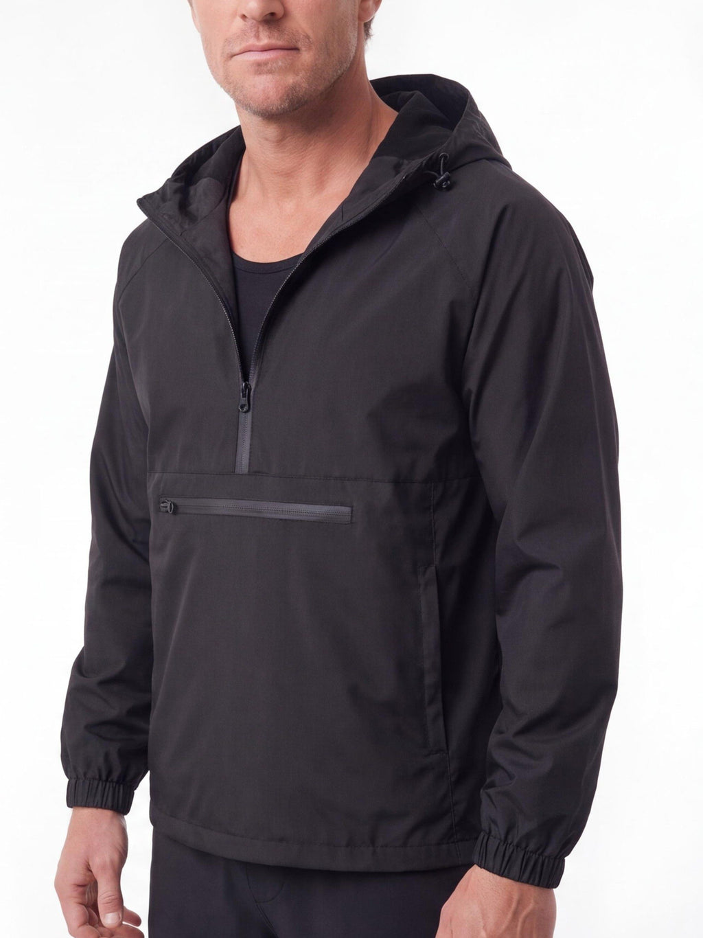 Hooded Pullover Training Wind Shell