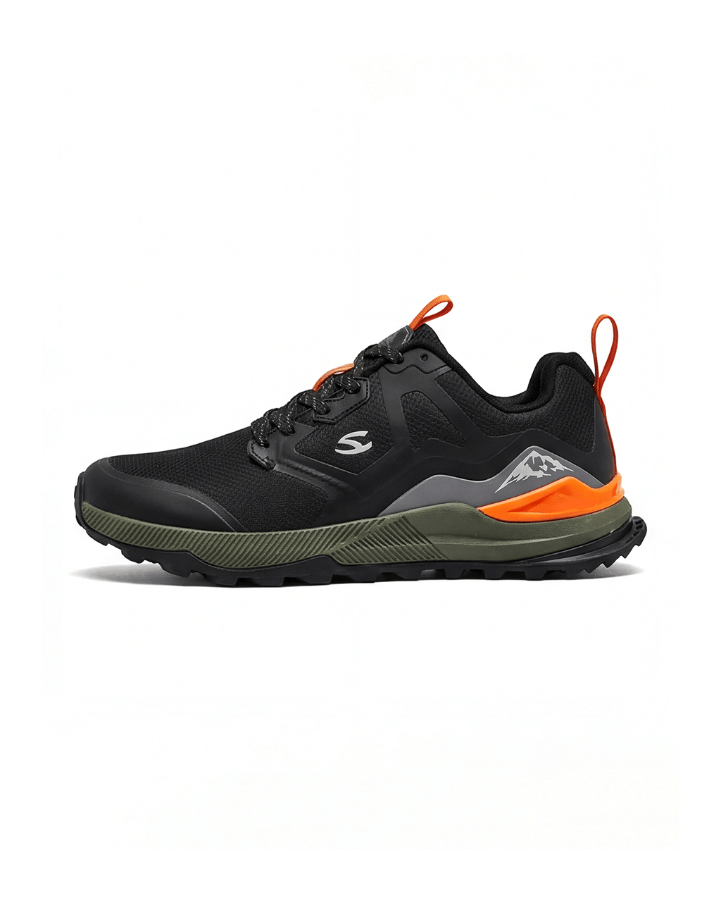 Trail-Ready Hiking Shoes with Lugged Grip Outsole