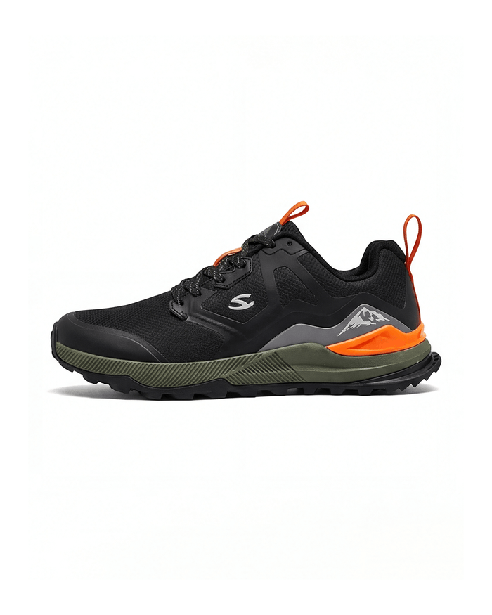 Trail-Ready Hiking Shoes with Lugged Grip Outsole