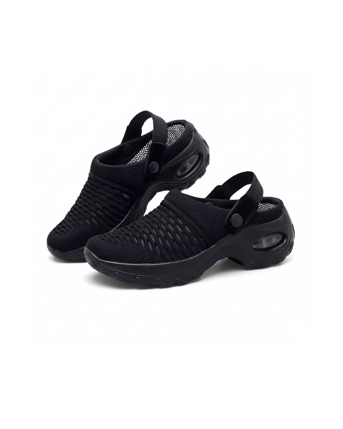 Arch Support Clog Shoes with Heel Strap