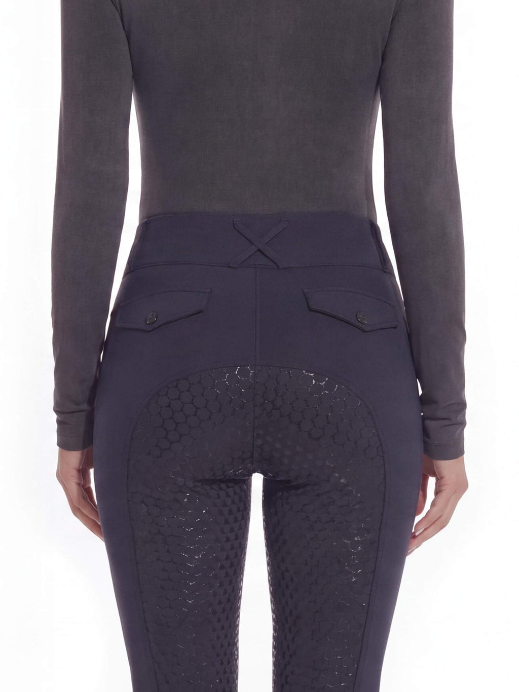 Women’s Riding Breeches with Honeycomb Full-Seat Grip