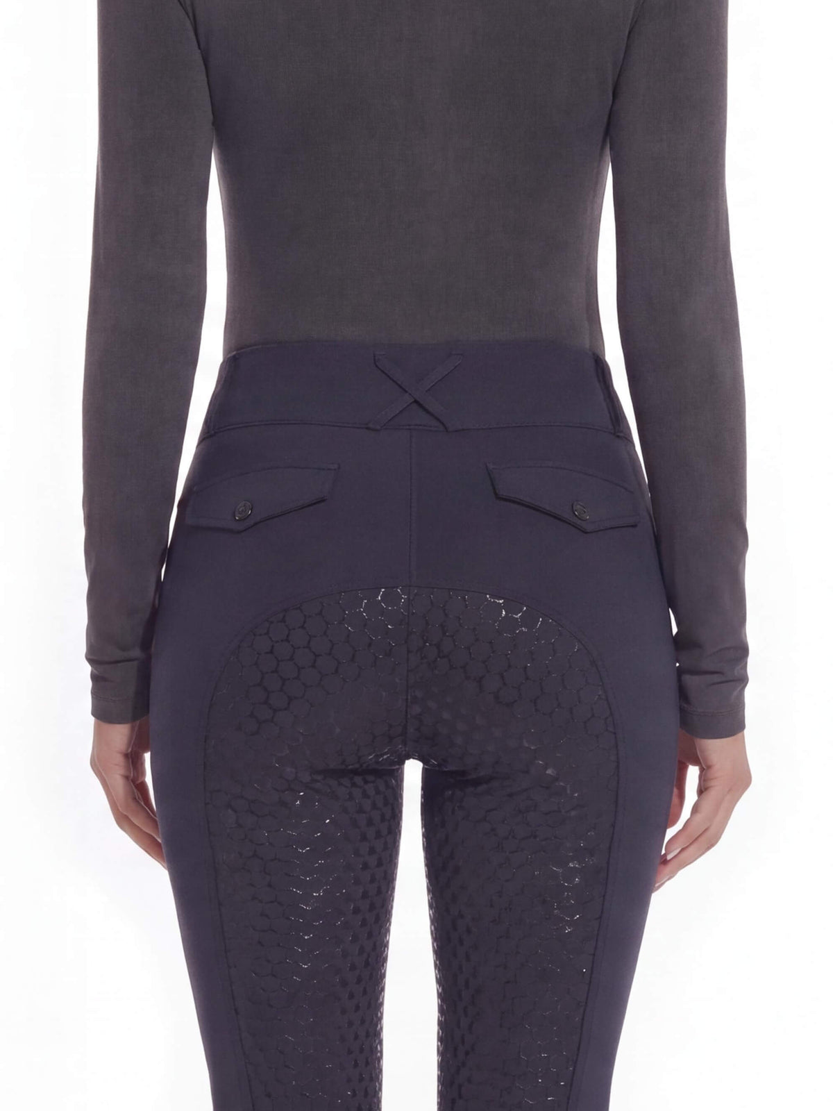 Women’s Riding Breeches with Honeycomb Full-Seat Grip