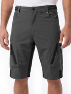 Mountain Bike Cargo Shorts with Zippered Pockets 3-Pack