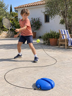 Tethered Solo Tennis Trainer with Fillable Base