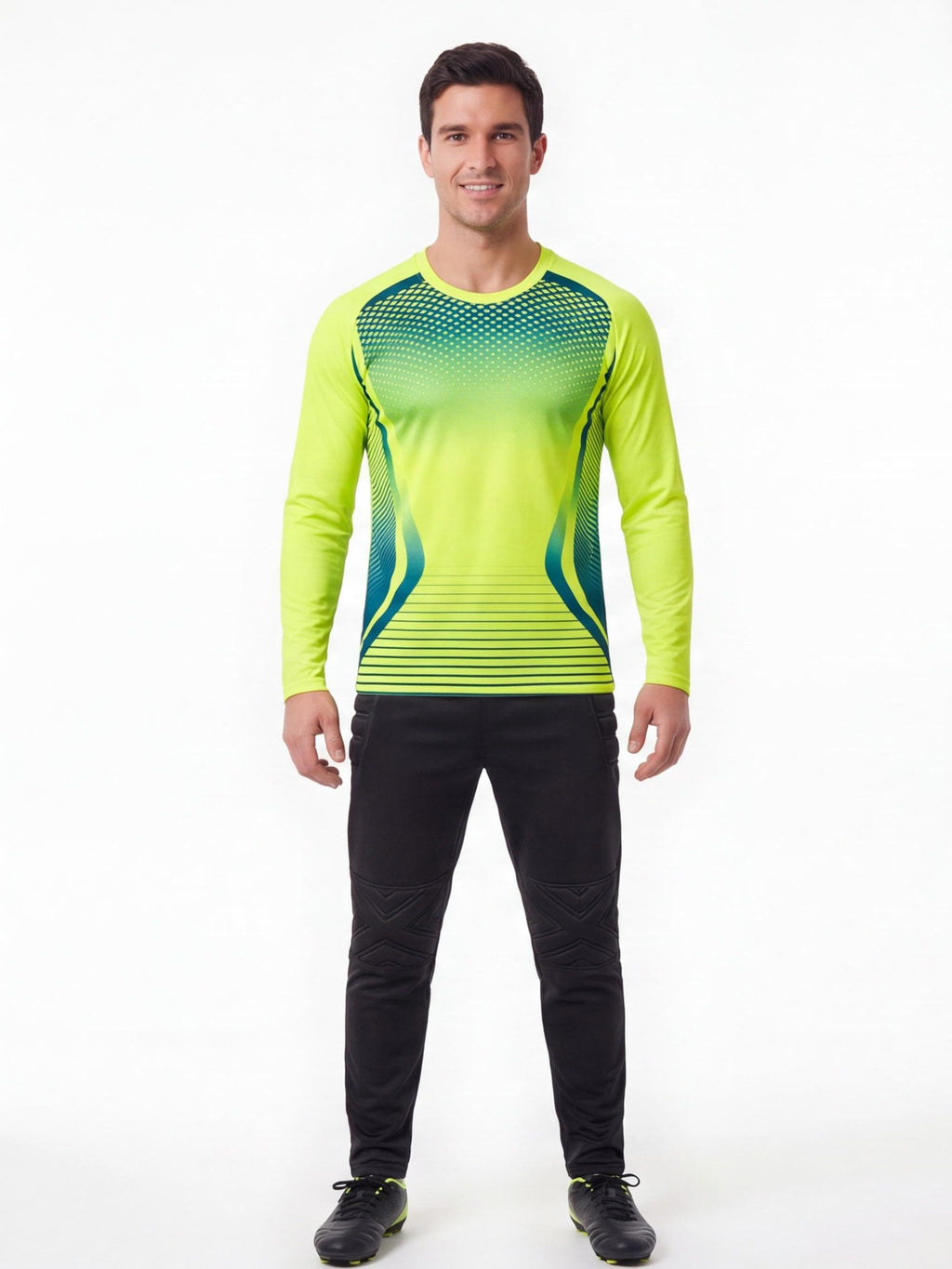 Padded Soccer Goalkeeper Jersey & Pants Set