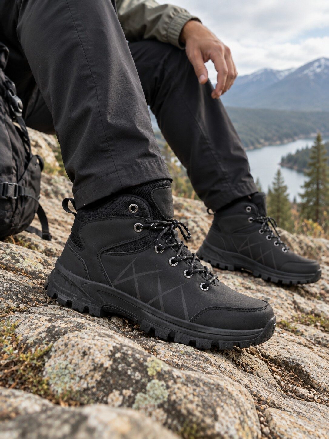 High-Cut Trail Hiking Boots