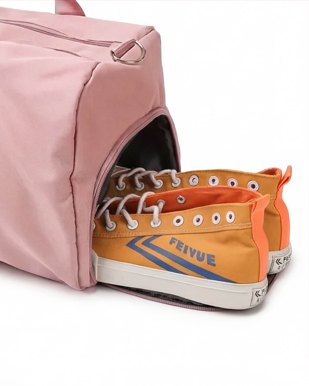 Sports Duffel Bag with Separate Shoe Compartment