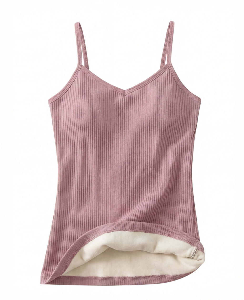 Women’s Warm Lined Ribbed Base Layer Cami
