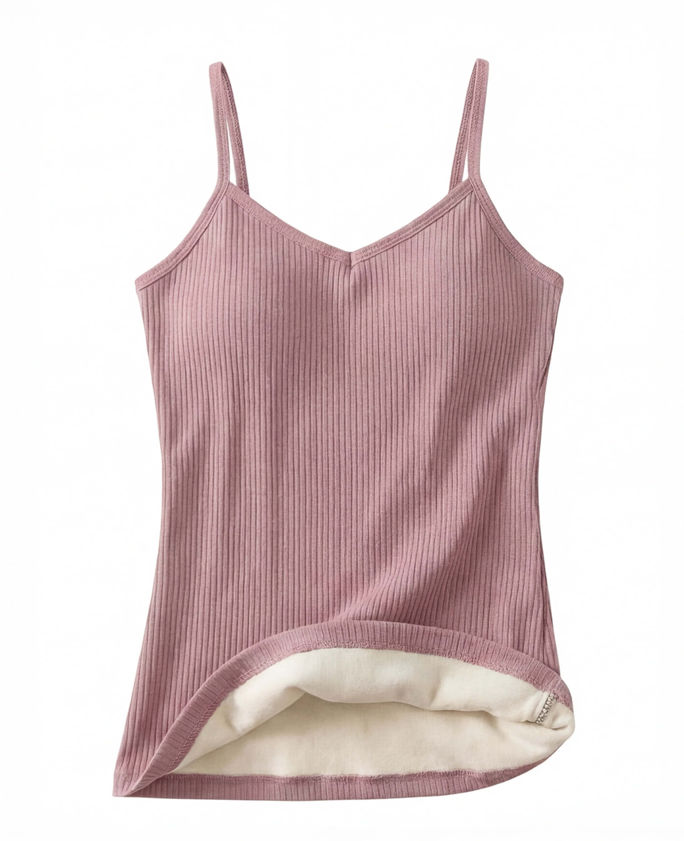 Women’s Warm Lined Ribbed Base Layer Cami