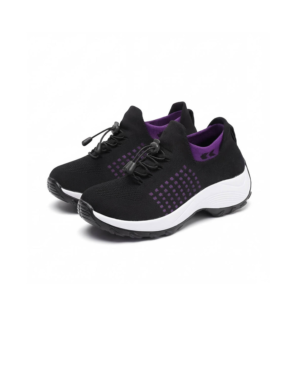 Walking Shoes with Toggle Laces