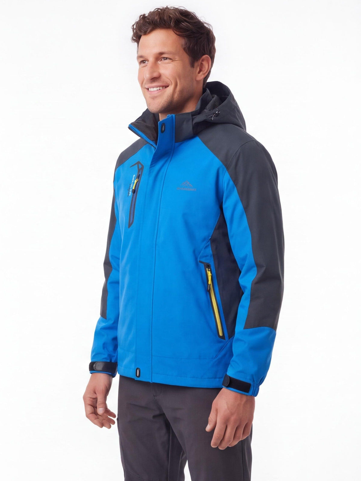 Hooded Hiking Rain Shell with 1500mm Protection