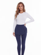 Women's 2-in-1 Skirted Hiking Leggings with Pockets