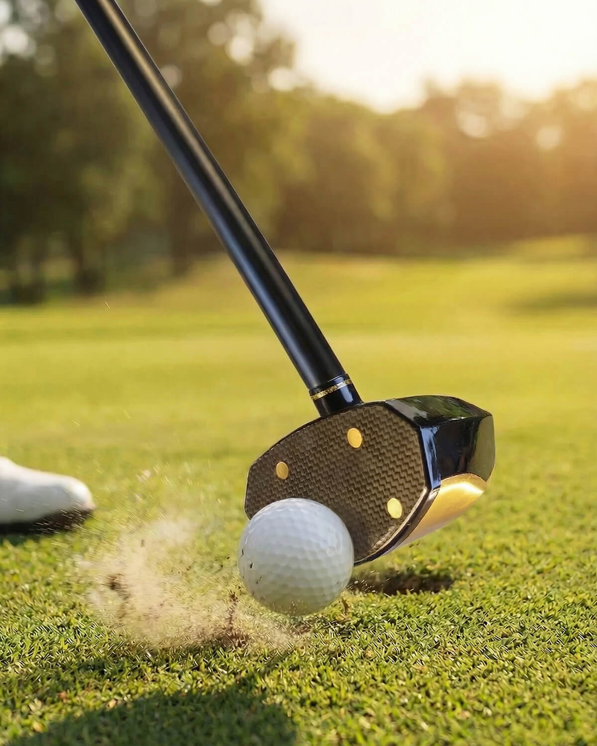 Park Golf Club with Oversized Head and Head Cover