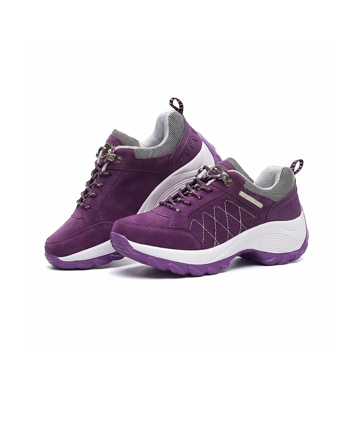 Arch Support Walking Sneakers with Cushioned Midsole