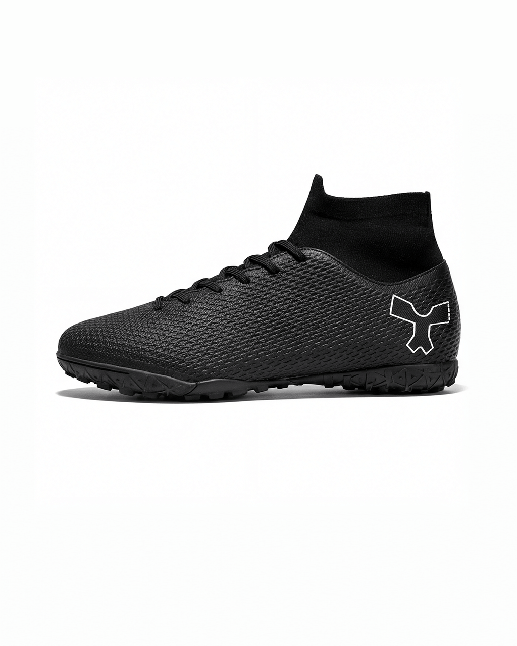 Soccer Turf Cleats with Sock Collar and Grip Sole