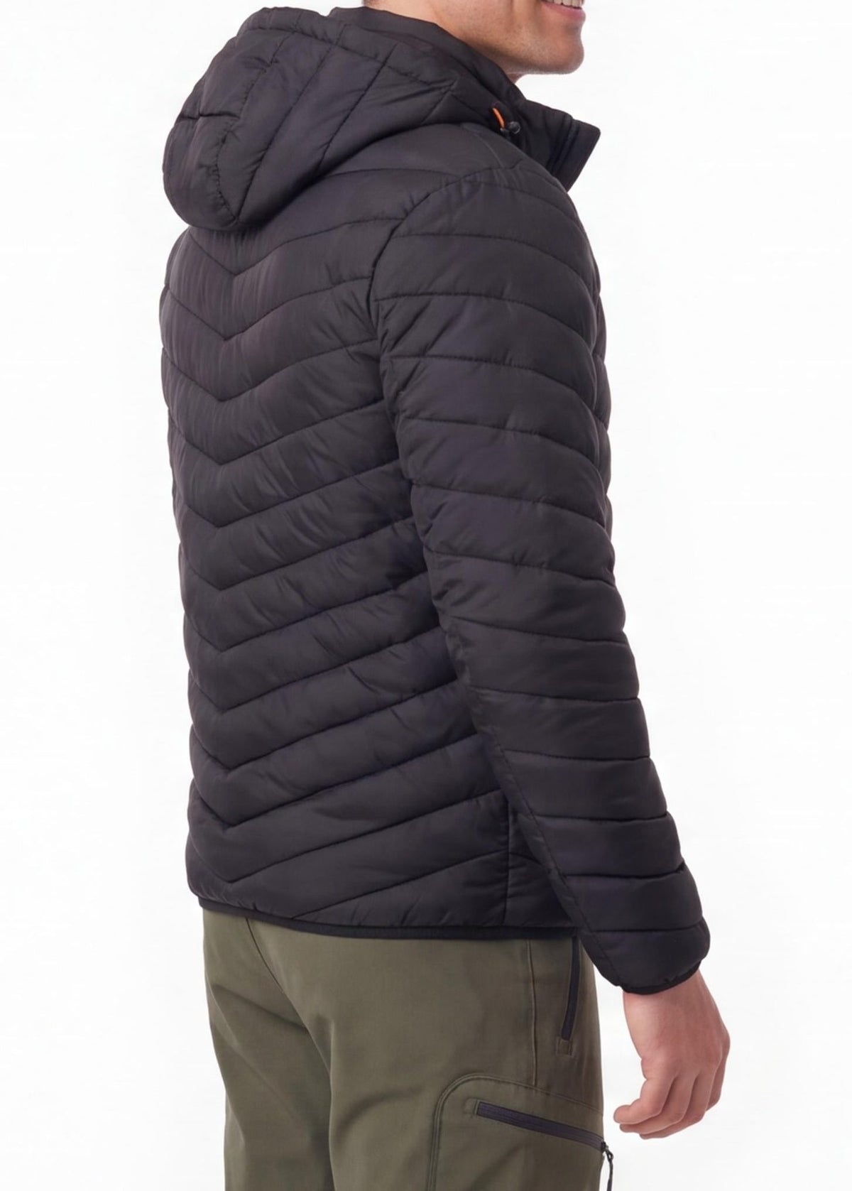 Hooded Quilted Insulated Jacket