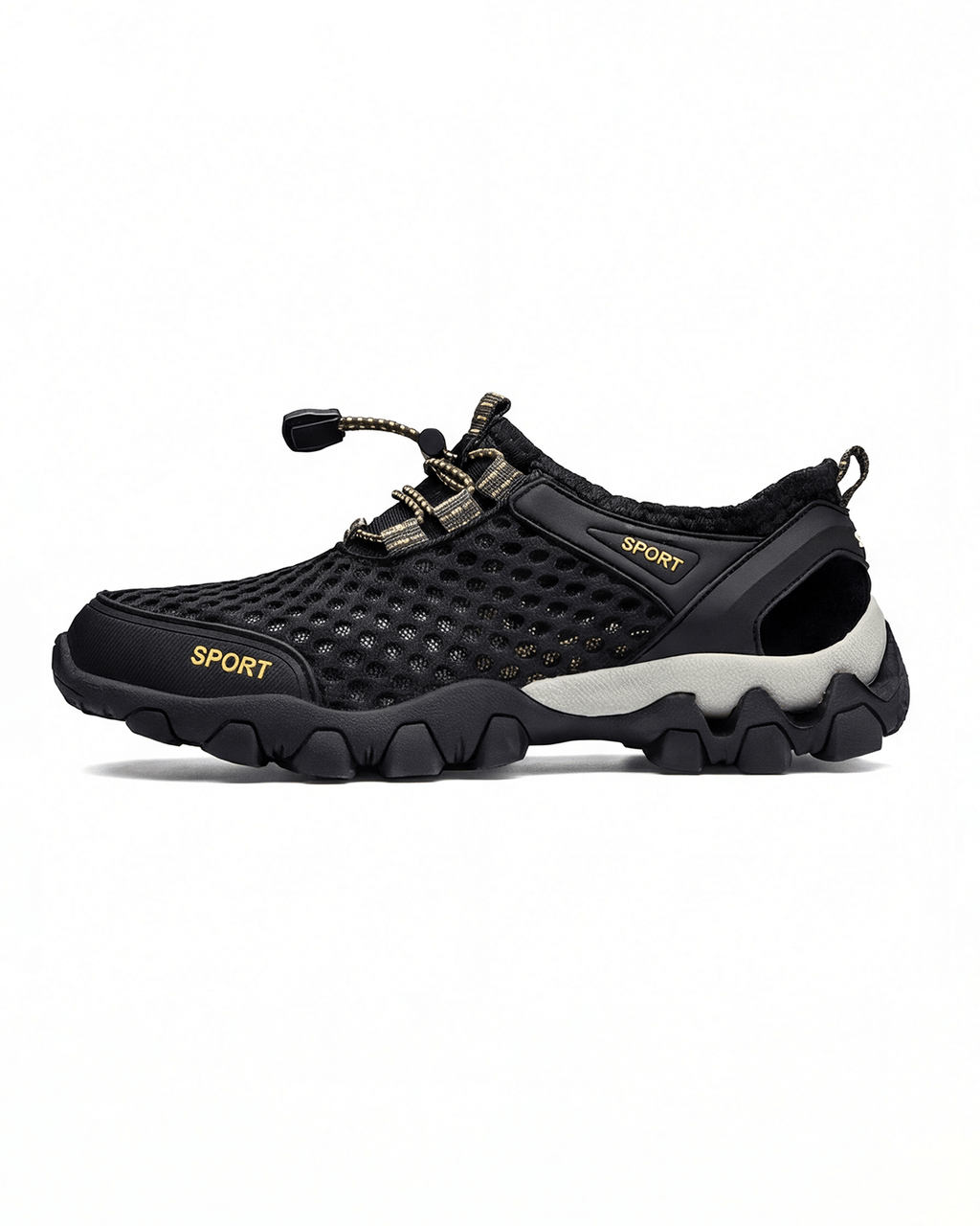 Non-Slip Hiking Shoes with Quick Toggle Lace