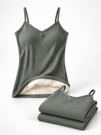 Women's Warm-Lined Ribbed Camisoles 3-Pack