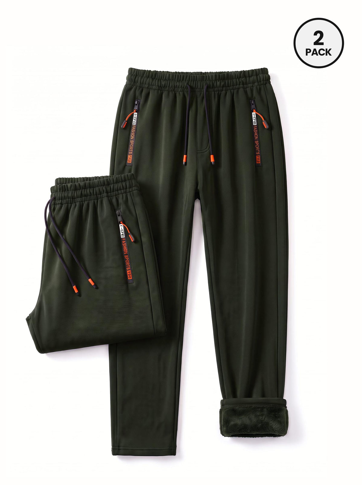 2-Pack Fleece-Lined Cold Weather Training Pants