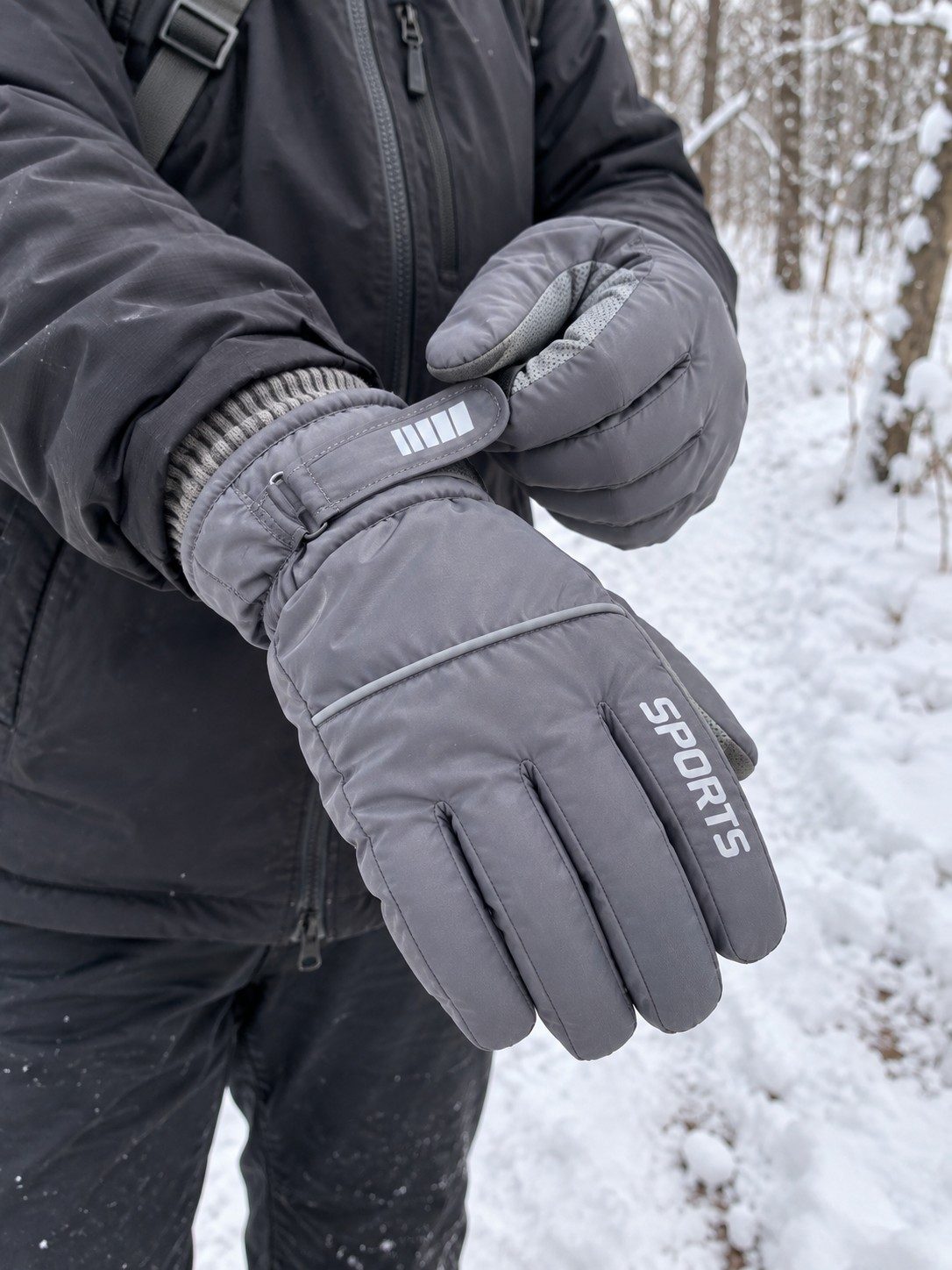 Insulated Touchscreen Ski & Snow Gloves