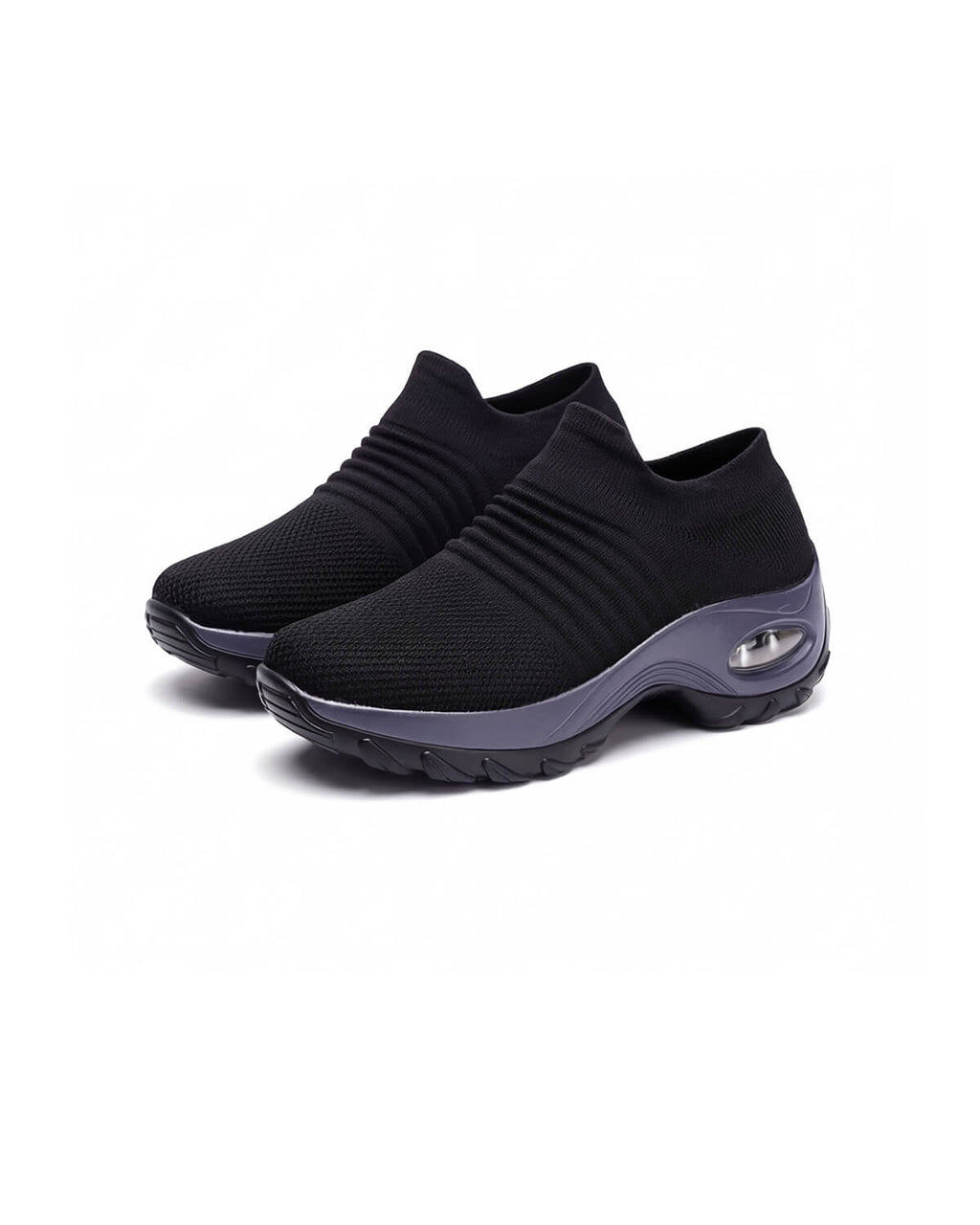 Slip-On Walking Shoes with Air Cushion