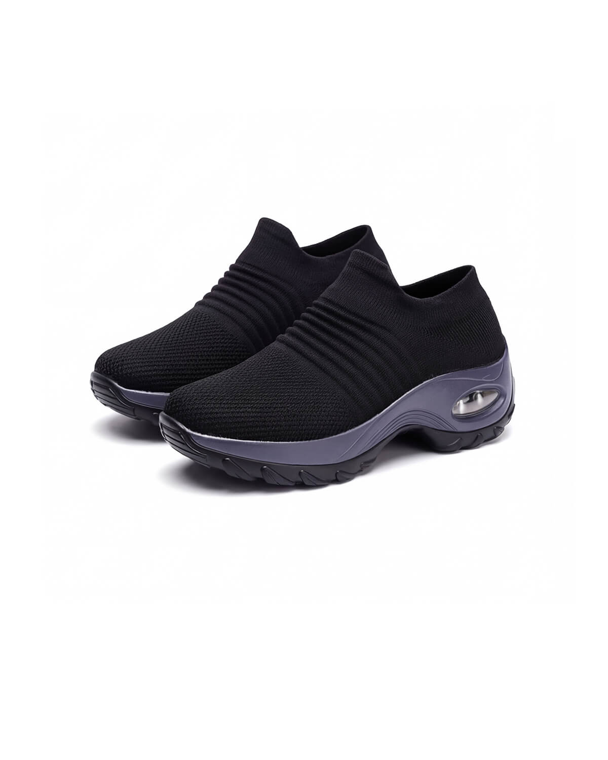Slip-On Walking Shoes with Air Cushion