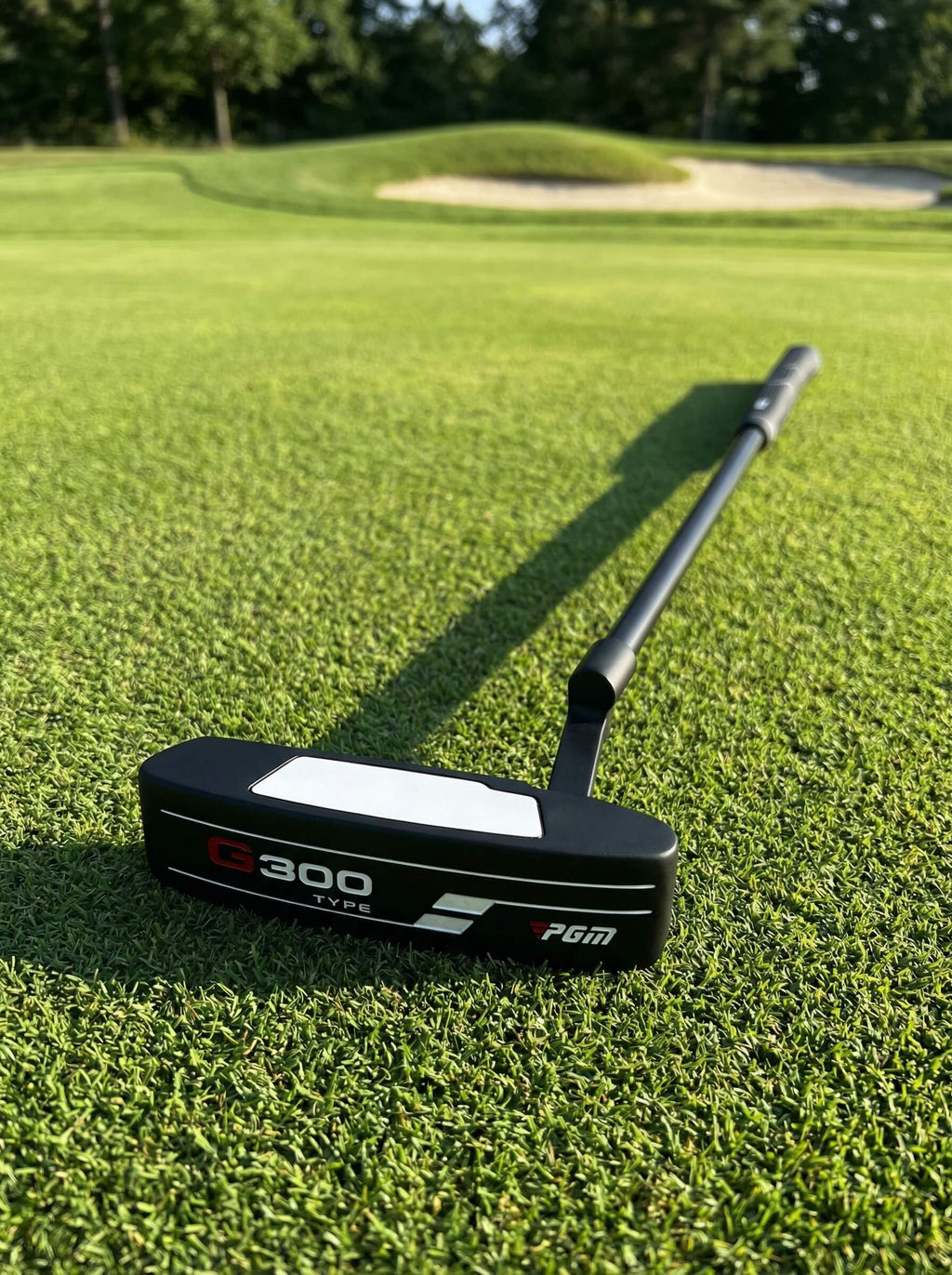 Men’s Golf Putter with Alignment Lines and Mallet Head