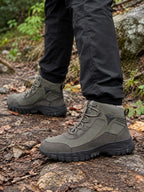 Warm-Lined Mid-Cut Winter Trekking Boots