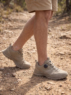 Dial-Closure Trail Shoes with Layered Support and Lugged Grip