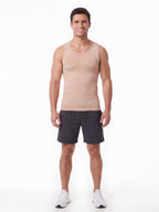 Men's Targeted Compression Tank with Mesh Ventilation