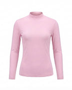Women’s Long Sleeve Golf Mock Neck Top