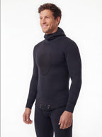Hooded Spearfishing Wetsuit with Chest Loading Pad