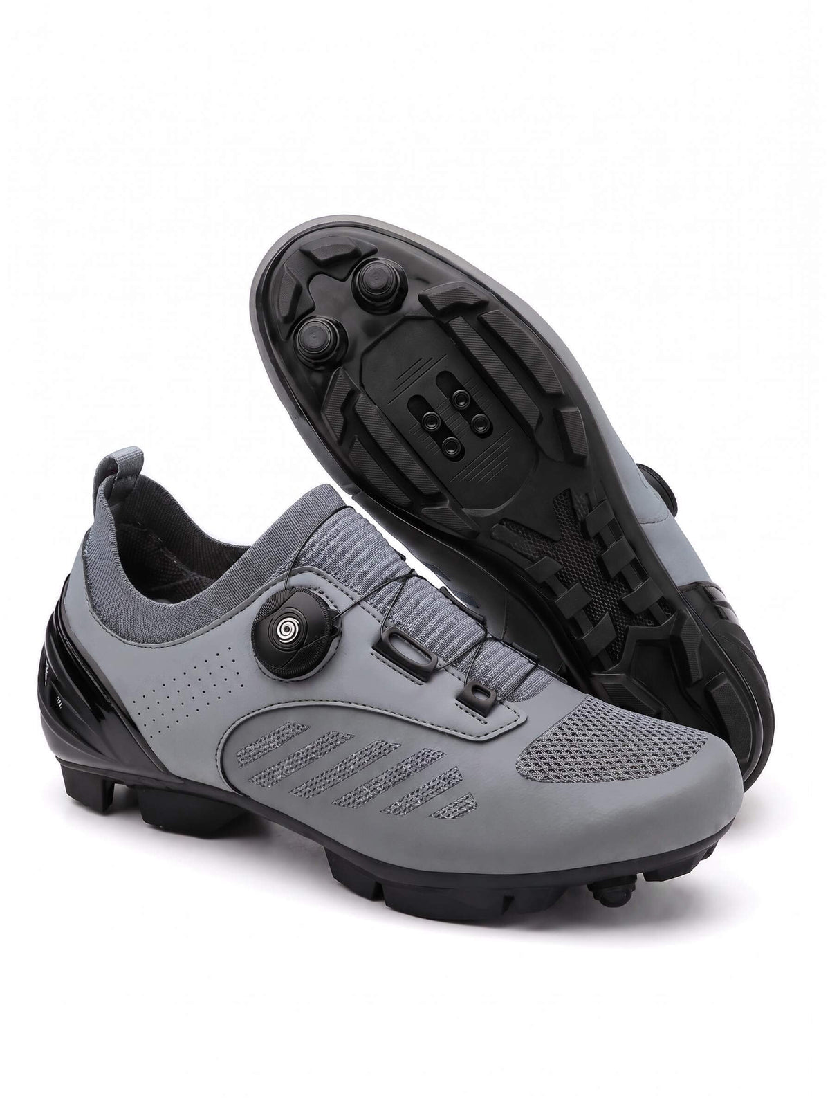 Mountain Cycling Shoes with Dial Closure and Lugged Outsole