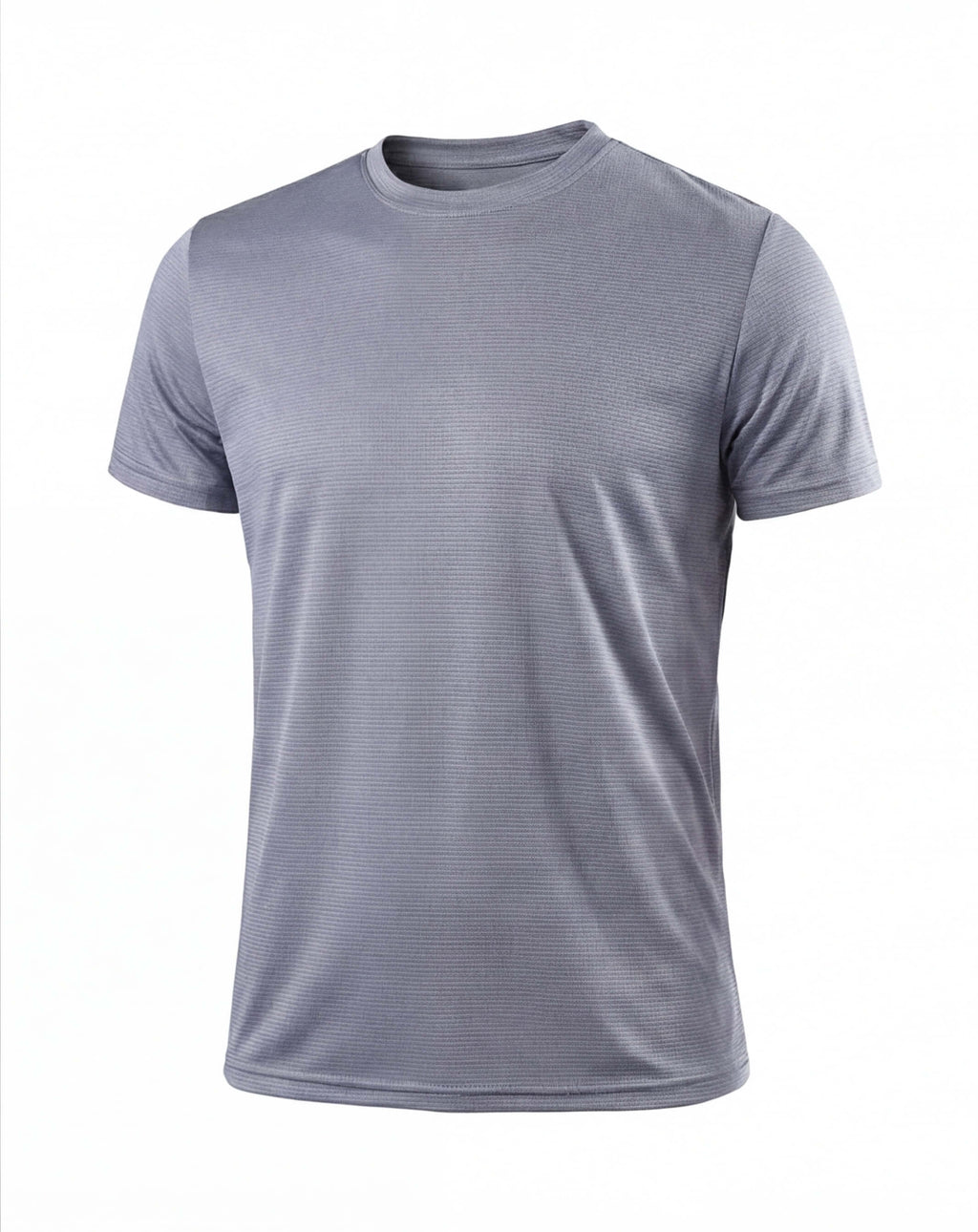 Men's Quick-Dry Gym T-Shirt with Crew Neck