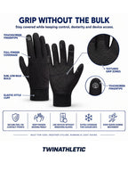 Full-Finger Touchscreen Gloves with Grip