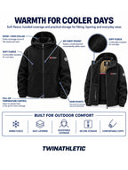 Full-Zip Hooded Fleece Jacket