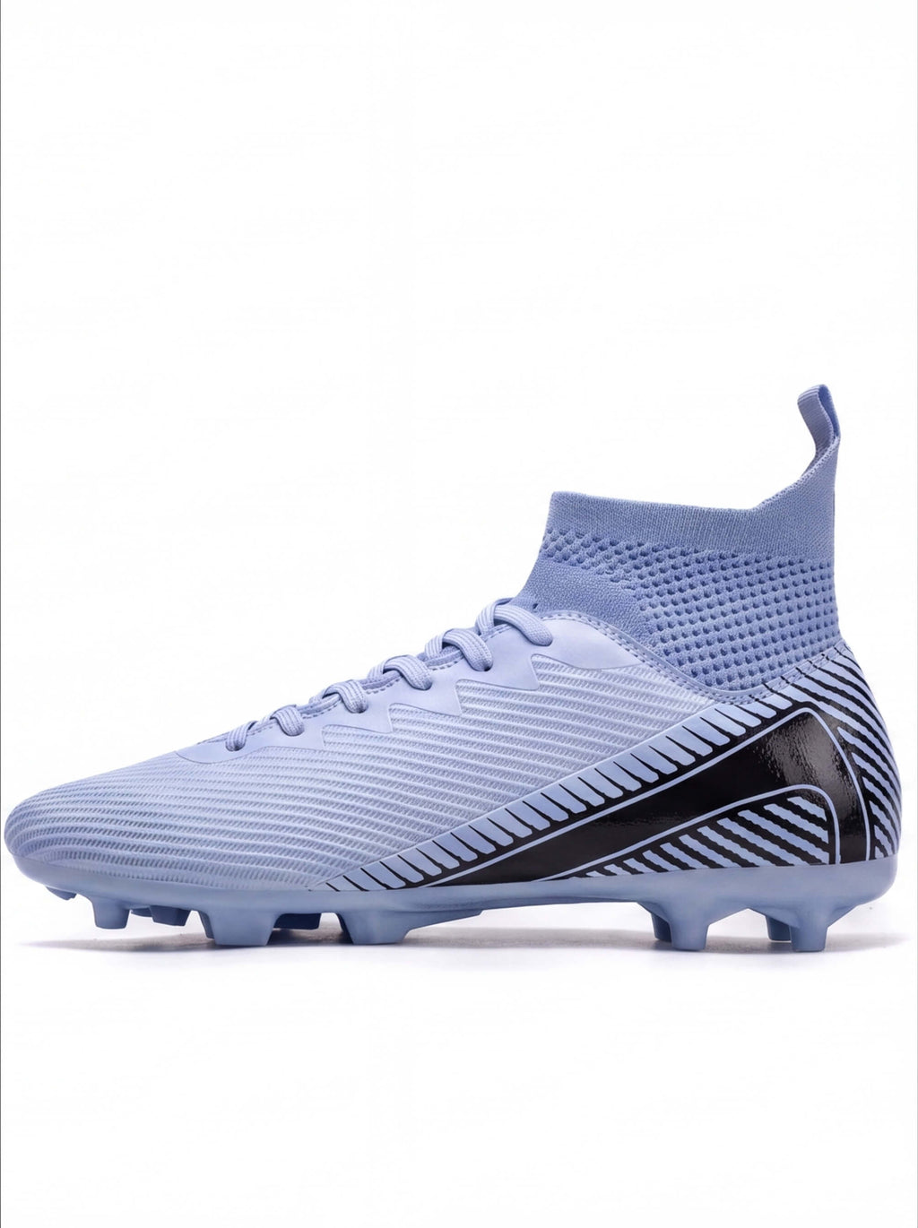 Soccer Cleats with Sock-Fit Collar and Molded Studs