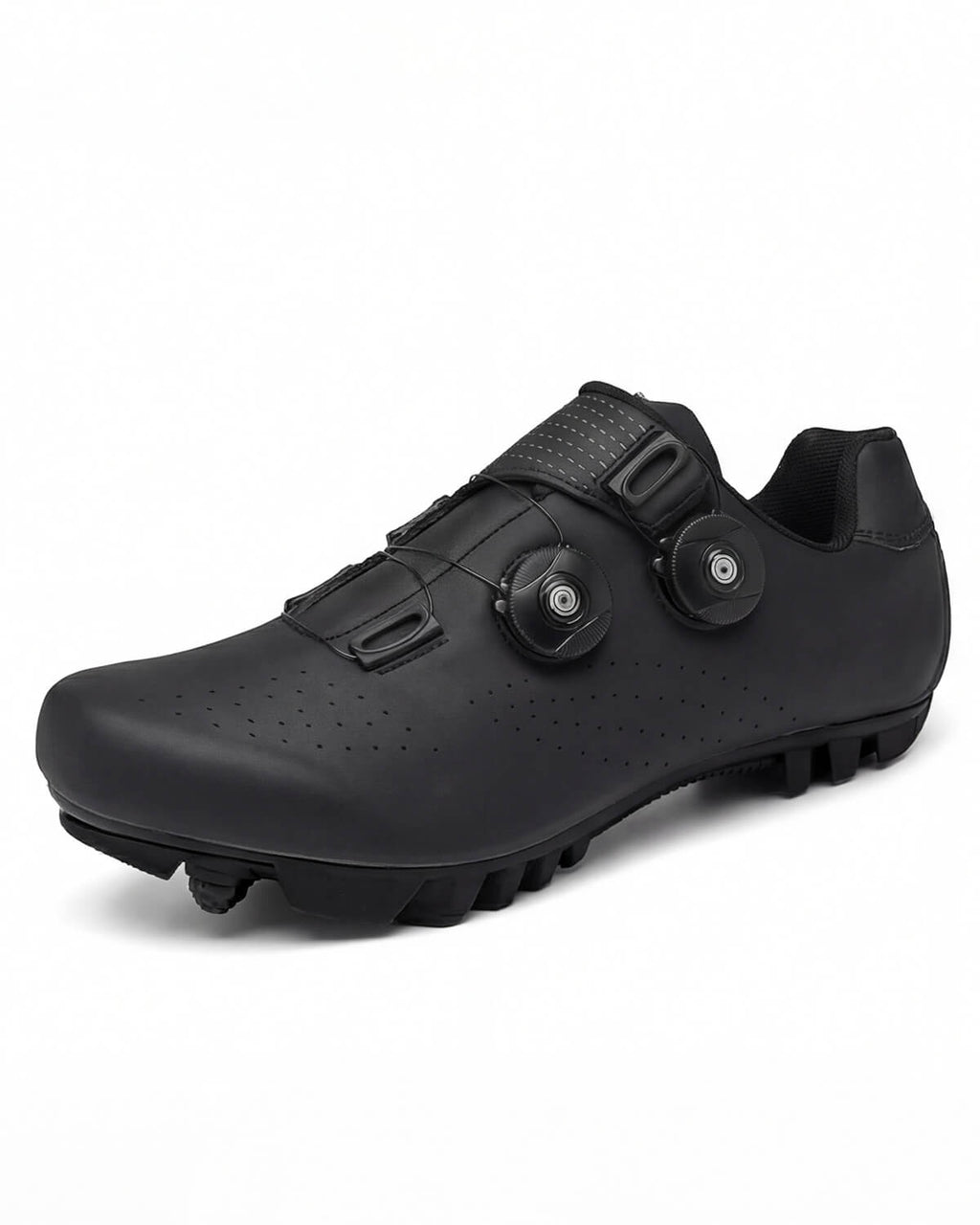 Cycling Shoes with Dual Dial Closure and Cleat Mount