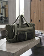 Sports Duffel Bag with Shoulder Strap and Multi Pockets