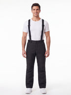 High-Waist Suspender Ski & Snow Pants