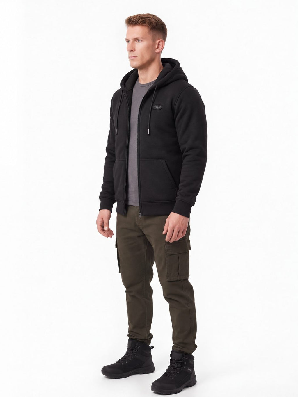 17-Zone Heated Full-Zip Hoodie