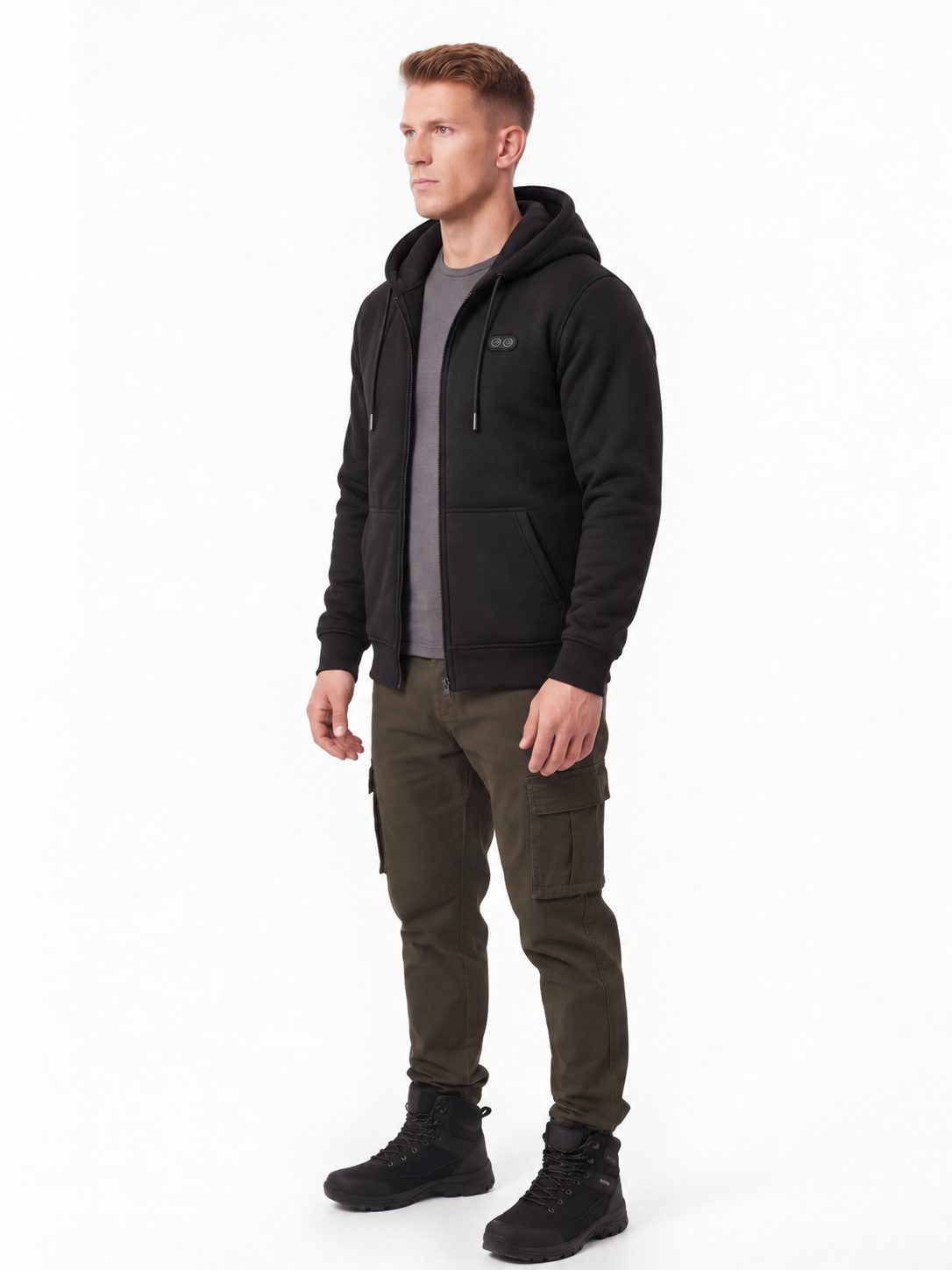 17-Zone Heated Full-Zip Hoodie