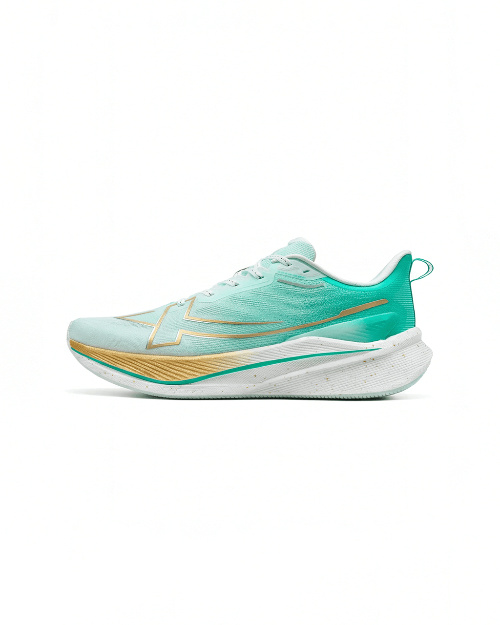 Cushioned Lace-Up Performance Running Shoes