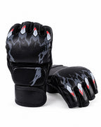 Open-Palm MMA Training Gloves with Wrist Wrap