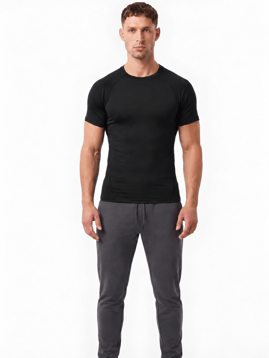 Men's Short Sleeve Compression Shirts 3-Pack